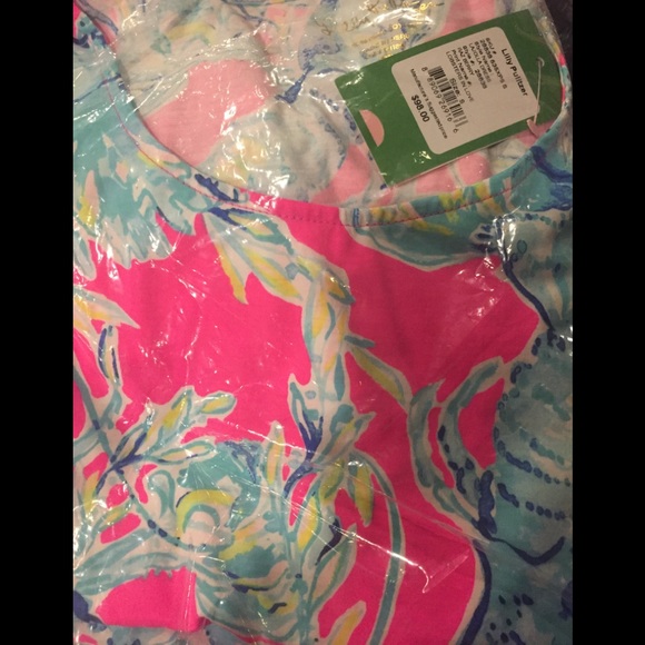 Lajolla dress. Print Raz Berry Lobsters in Love - Picture 6 of 8